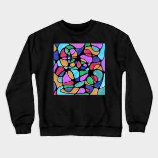 NEUROGRAPHIC ART WATERCOLORS Crewneck Sweatshirt